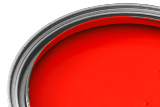 red paint