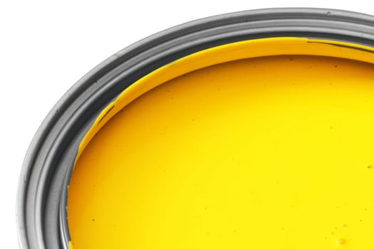 yellow paint