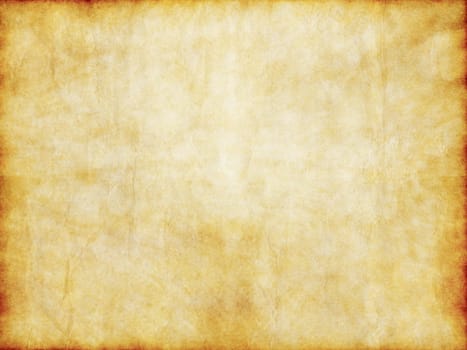 grungy old yellow brown vintage parchment paper texture