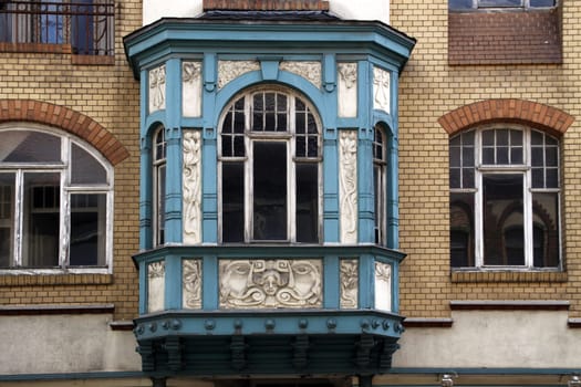 House oriel in Mühlhausen (Thuringia)