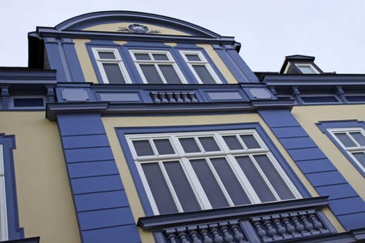 House gable in Mühlhausen (Thuringia)