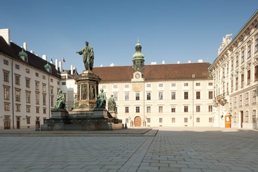 Amalienburg in the Hofburg,building and landmark of Vienna