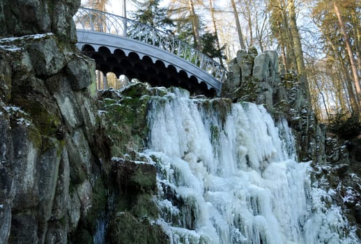 The Devil's Bridge in the Bergpark Kassel Wilhelmshöhe