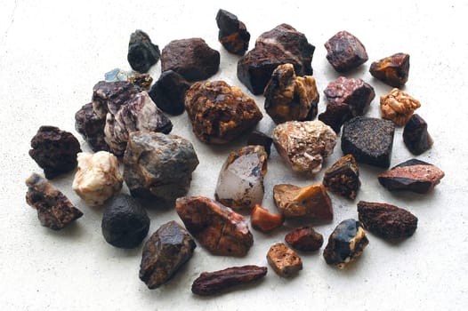 together of quartz of collection
