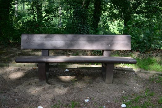 shady place with bench