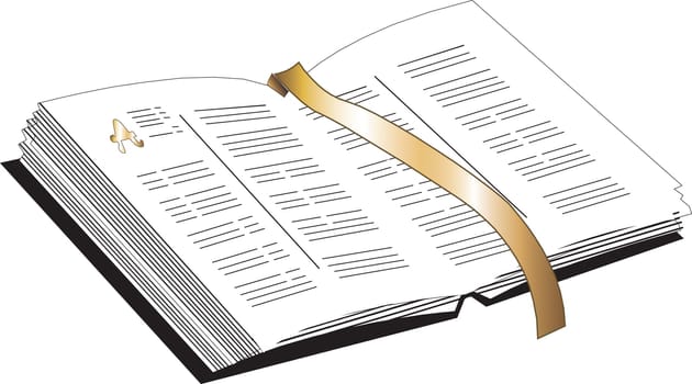 Bible Icons, Illustration, also available in vector format.