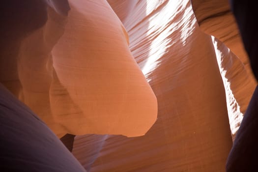 Antelopes Canyon near page, the world famoust slot canyon in the  "Antelope Canyon Navajo Tribal Park"""