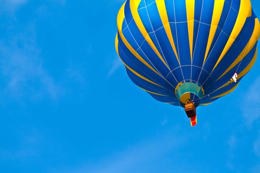 Hot Air Balloon with blue sky