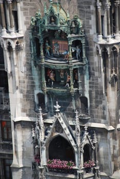 Munich Schäfflertanz Rathaus Marienplatz