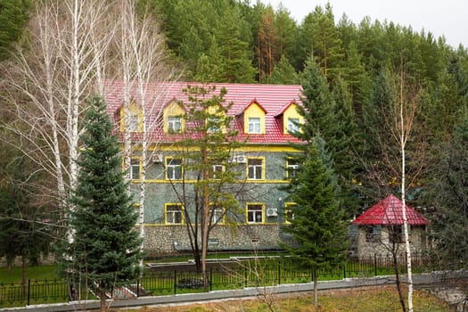 Private residence near Belokurikha river. Altay, Siberia