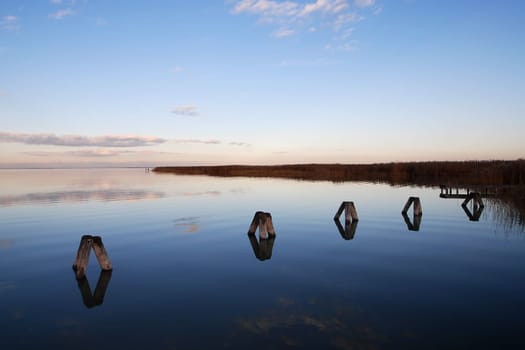 Tranquility by the lake