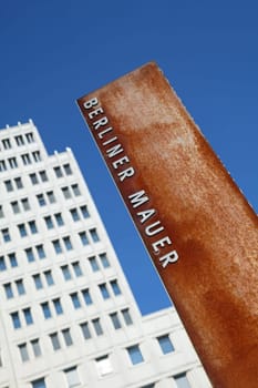 At Potsdamer Platz in Berlin