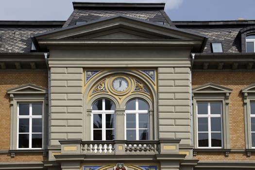 Former post office building in Mühlhausen