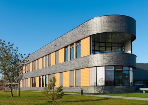 newly build modern office building