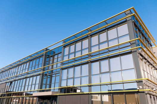 newly build modern office building