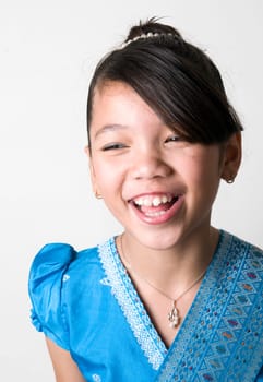 Asian Girl Laughing