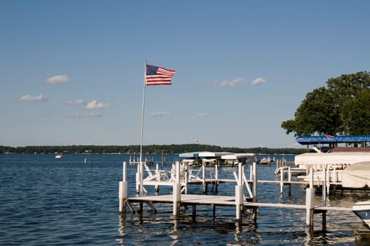 Lake Okoboji in Iowa