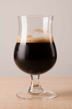 Russian Imperial Stout in Proper Glass.