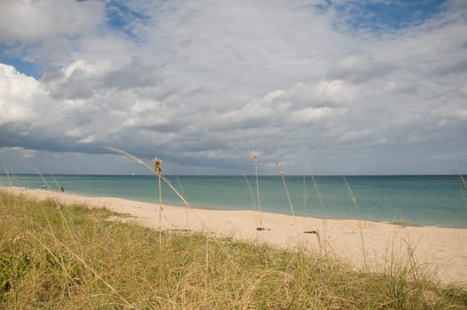 West Palm Beach, Florida with Sky.