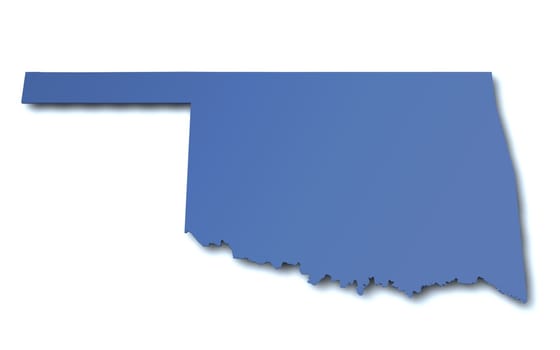 Map of Oklahoma - United States