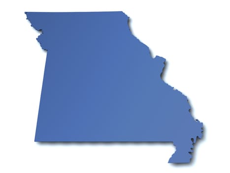 Map of Missouri - United States