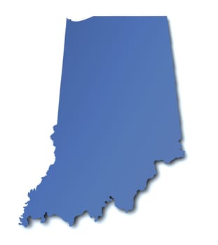 Map of Indianapolis - United States