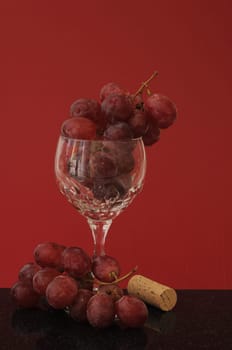 red grapes