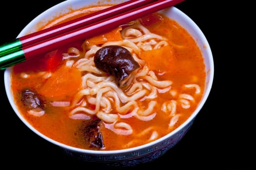 Chinese noodle soup