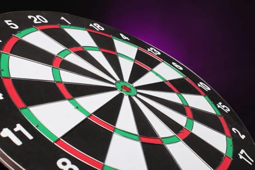 Dartboard bullŽs eye.