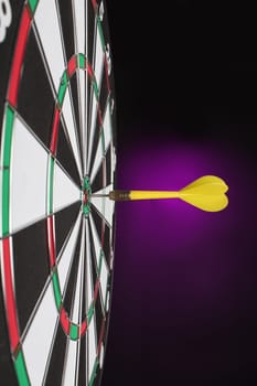 Dartboard bullŽs eye.