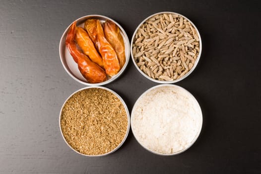 Indian Spices in Container.