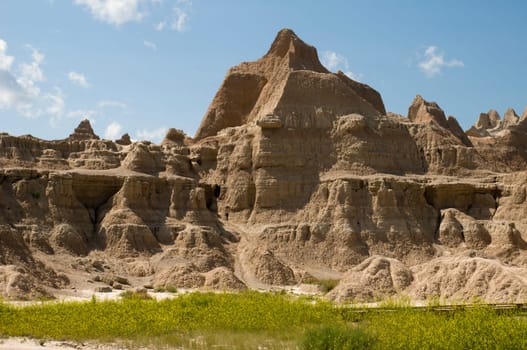 Badlands in South Dakota