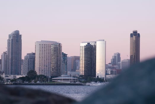 San Diego at Sunset.