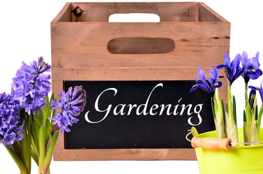 Wooden Crate Chalkboard