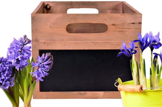 Wooden Crate Chalkboard