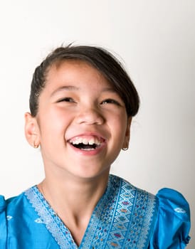 Asian Girl Laughing