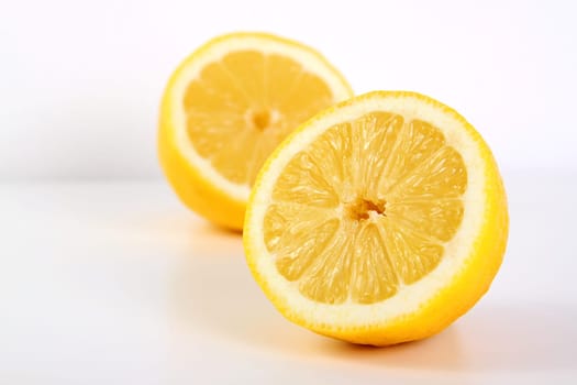 halved lemon