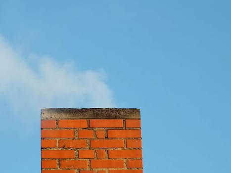 Old smoking chimney