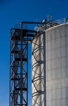 Part of a storage Tank