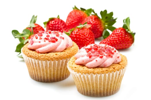 strawberry cupcake