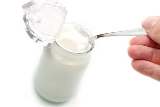 white yogurt
