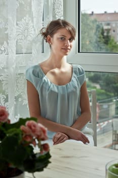 Girl at the window