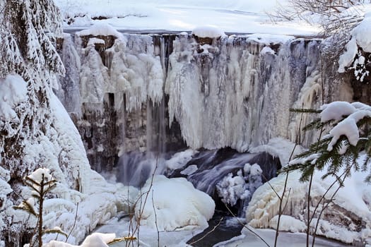 Ice Age at the Waterfall
