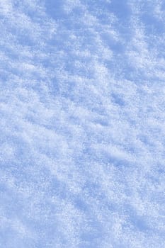Detail of snow texture with shadows - background