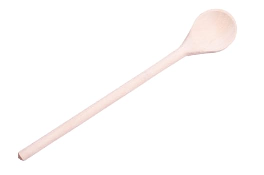 New wooden cooking spoon for cooking
