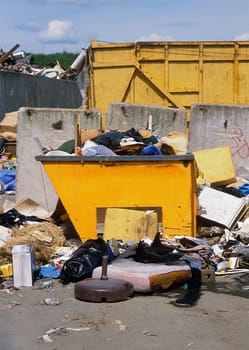 Garbage Dump at the backyard