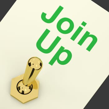 Join Up Switch On Showing Subscription And Registrations