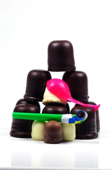 Chocolate kiss party