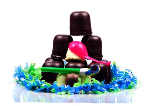Chocolate kiss party