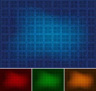 Set of simple abstract backgrounds - eps 10